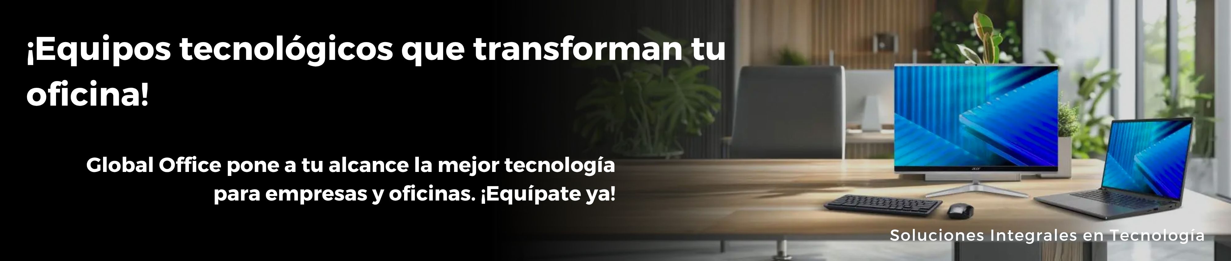 Compra laptops, impresoras, cámaras de seguridad y más en Global Office. Ofrecemos productos de tecnología, línea blanca, y sistemas CCTV con envío en todo México.